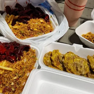  variety of food items