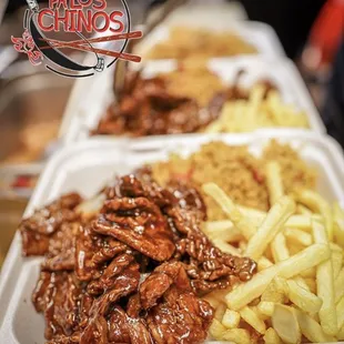 ulled pork and fries