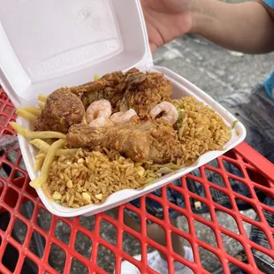 3 piece chicken combo