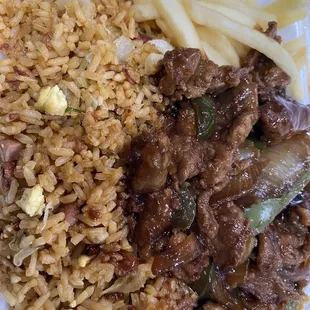 Pepper Steak Respectively