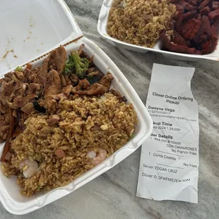 Wrong food chicken not beef beef is pricier