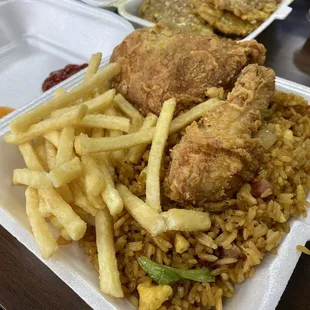 Fried Chicken Combo. Hot, fresh, and delicious!