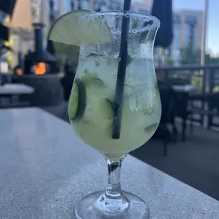 Cucumber Jalapeño Margarita