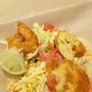 Shrimp taco
