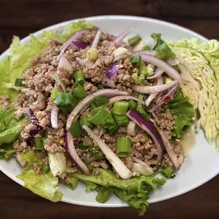 Spicy Pork Larb by Pa Ord :)