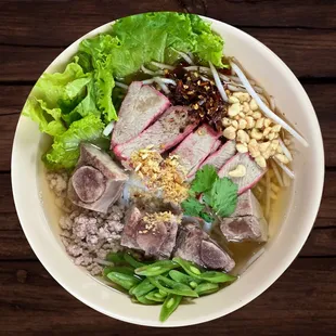 Pork Spare-lip Tum Yum Noodle