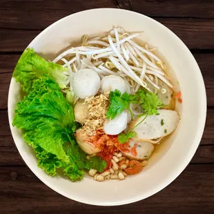 Fish Ball Tum Yum Noodle