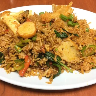 Thai Fried Rice with Crab Meat