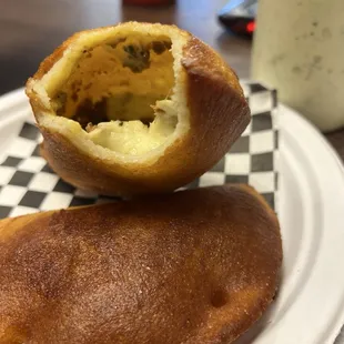 Pretty much an empty empanada