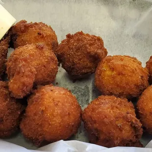 Side of hush puppies