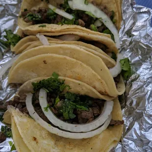 Steak tacos