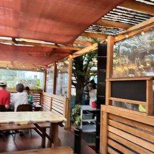 Outdoor dining