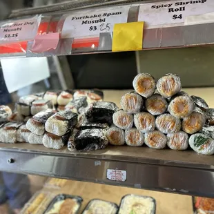 Hand rolls &amp; musubi