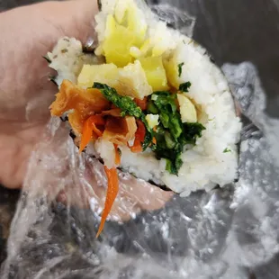 The kimBop is so good!