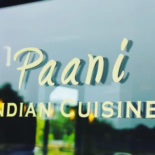  reflection of the restaurant&apos;s name