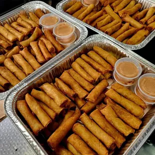 lumpia rolls 48pcs $30
