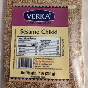 Sesame Chikki