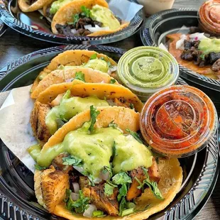 Best Tacos, make sure you get the crack sauce