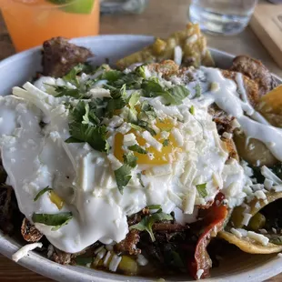 Chile verde Chilaquiles