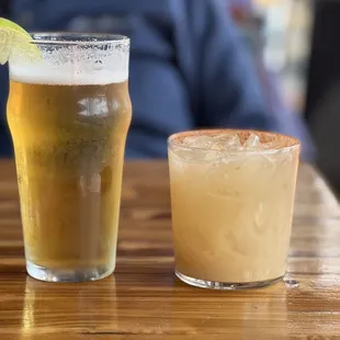 Margarita &amp; beer