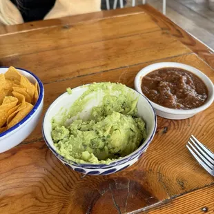 Chips guac salsa