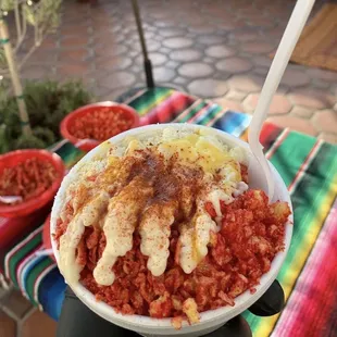 We also have an Elote Bar  you can now book  909.664.4928