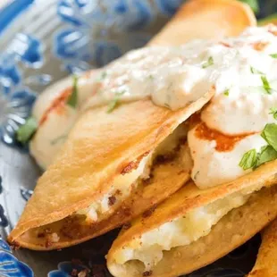 Potato Tacos our a big hit!!!