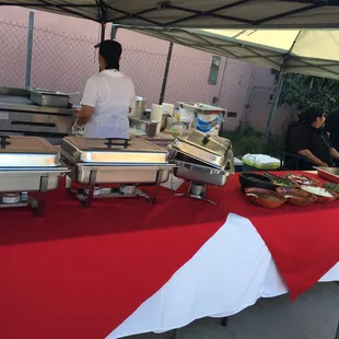 Getting ready to serve always on time