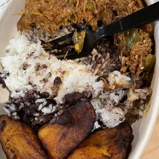 Cuban Bowl with Ropa Vieja