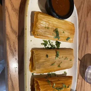 Tamale appetizer