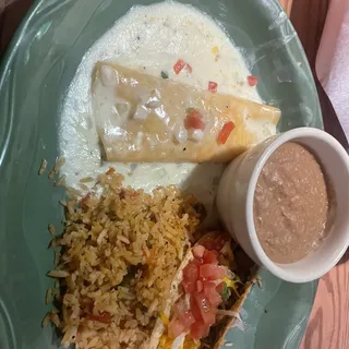 Taco and Enchilada Combo