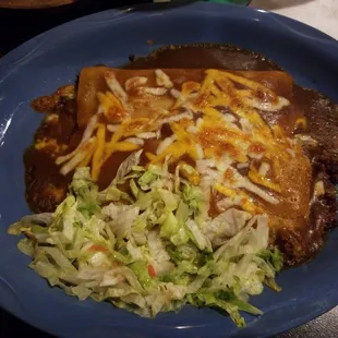 Beed enchiladas