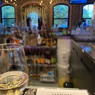 Bar area &amp; second dining room