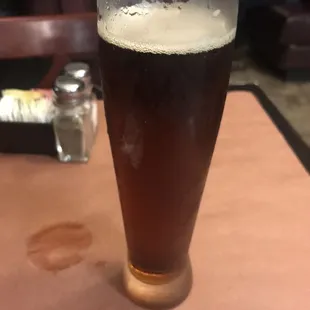 Refreshing and well-earned, and chilled! Kilt Lifter On draft. What a great start!