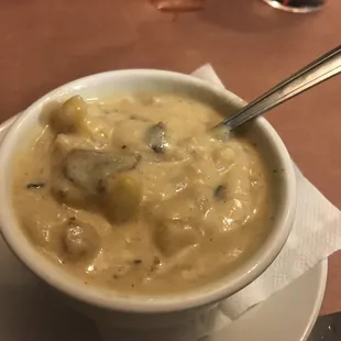 The loaded baked potato soup was fantastic! Just perfect! Sooo Good! I was excited to see what else was to come!