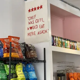 I do t know about the chef but the friendly young lady behind the register has a very pretty smile.
