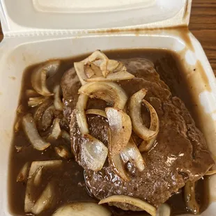 Hamburger Steak and Gravy