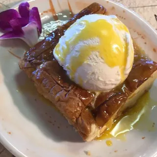 Mango Bread Pudding