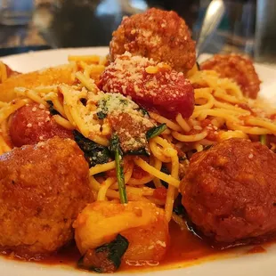 Spaghetti with Meatballs