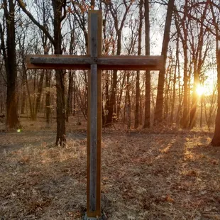 The Cross on the prairie.