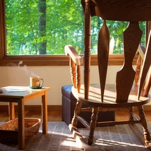 View inside the hermitage.