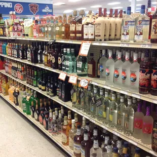 Decent booze selection