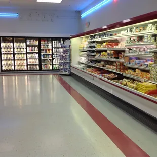 a view of a grocery store