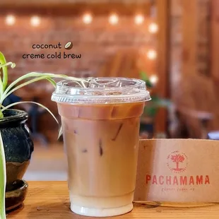 Coconut  creme cold brew
