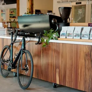 coffee bar, slayer espresso machine