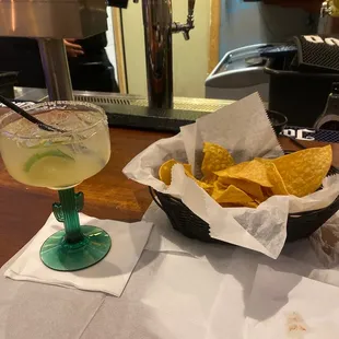 Margarita small but big punch lol
