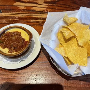 Chile con Queso Dip $8.95 + $2.95 added Ground Beef (2.5.22)
