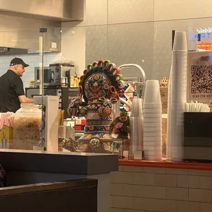 She died waiting for food!