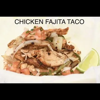 Chicken Fajitas Taco