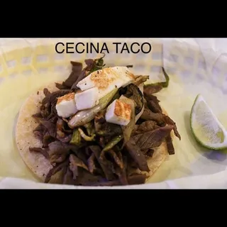Cecina Taco